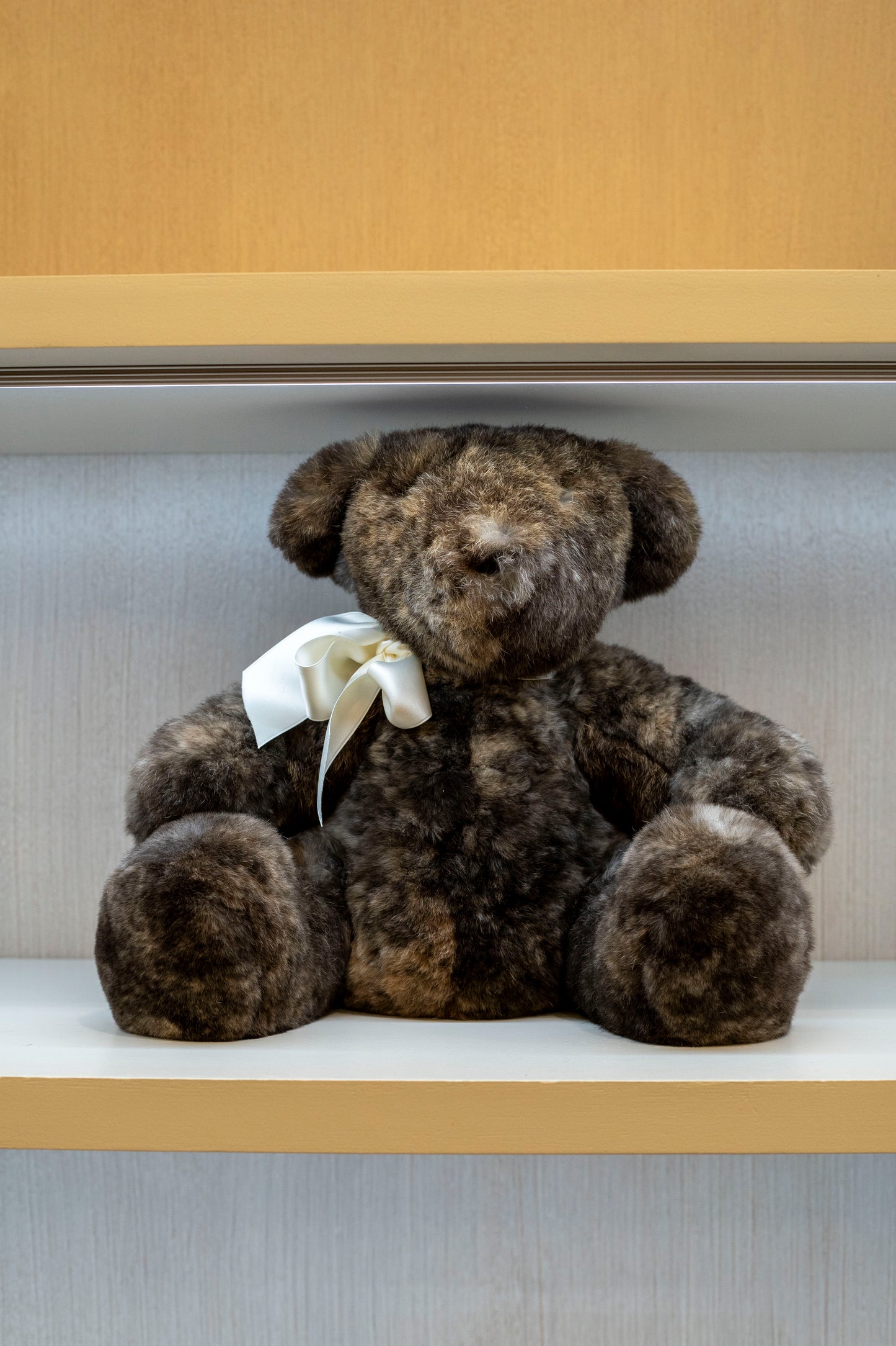 Teddy Bär aus Echtfell Kaninfell groß