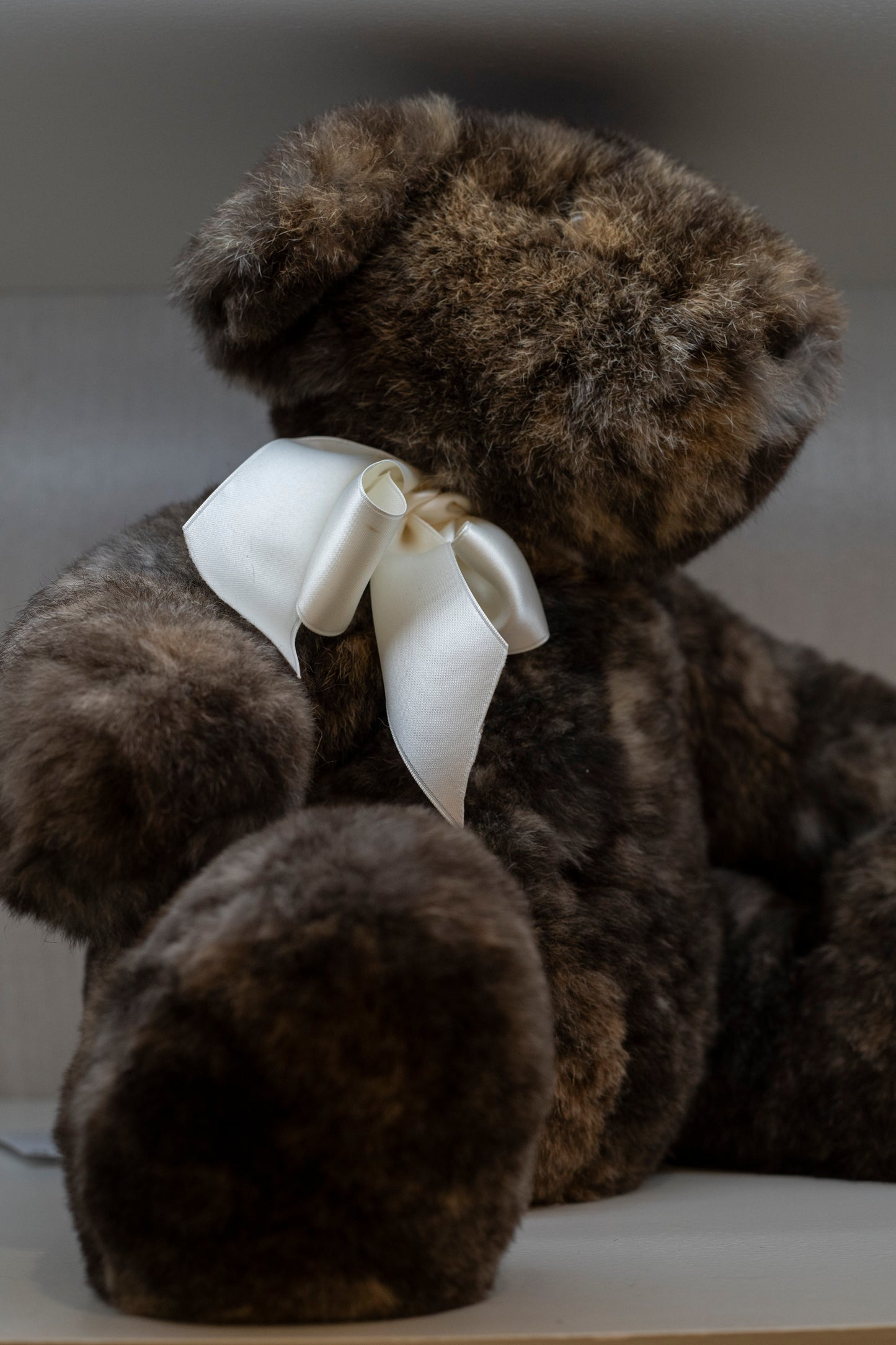Teddy Bär aus Echtfell Kaninfell groß