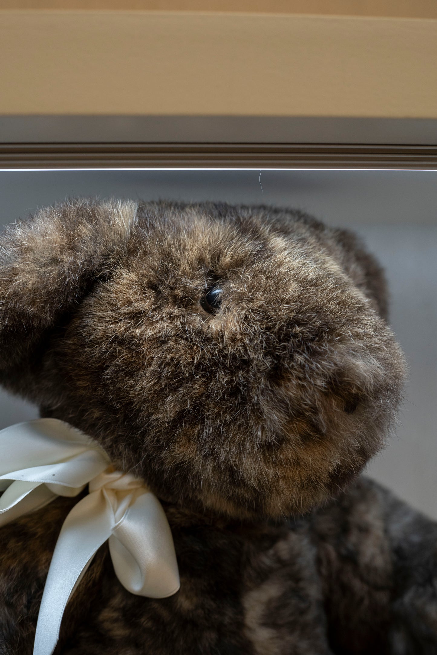 Teddy Bär aus Echtfell Kaninfell groß
