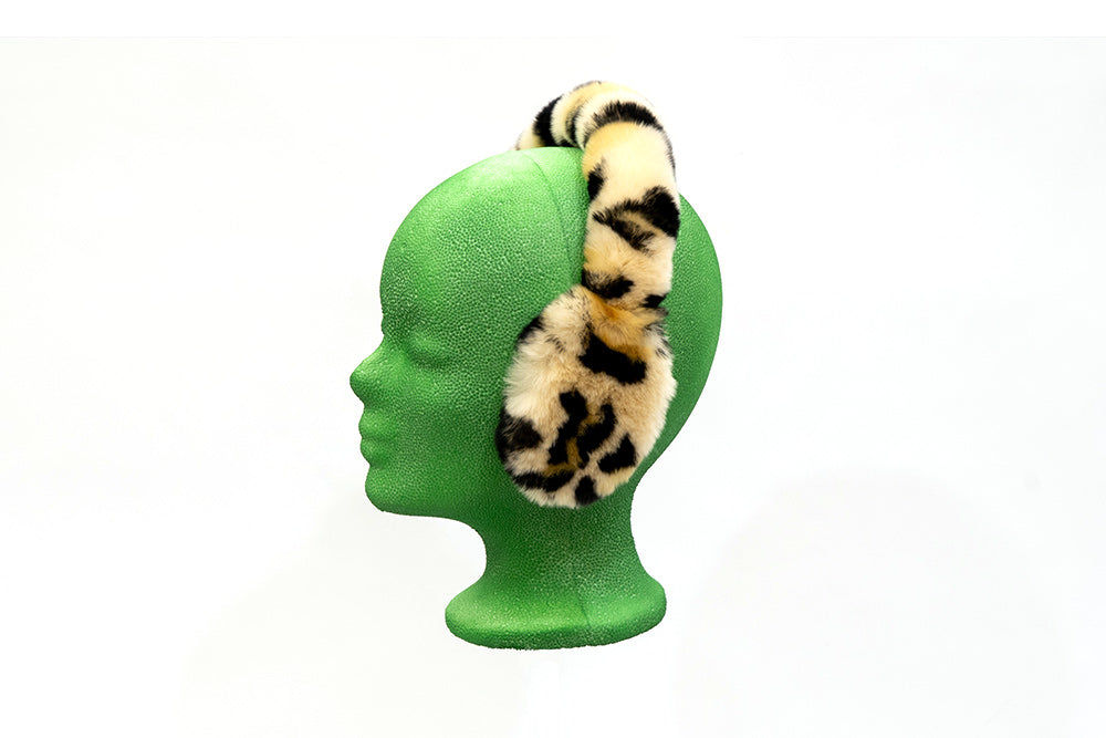 Rexkanin Ohrenwärmer animal print one size