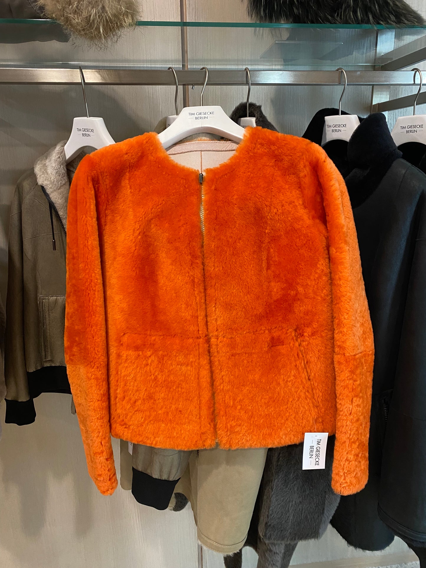 Lammfelljacke Christ zum wenden