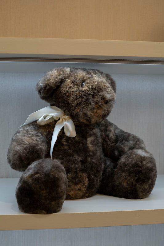Teddy Bär aus Echtfell Kaninfell groß